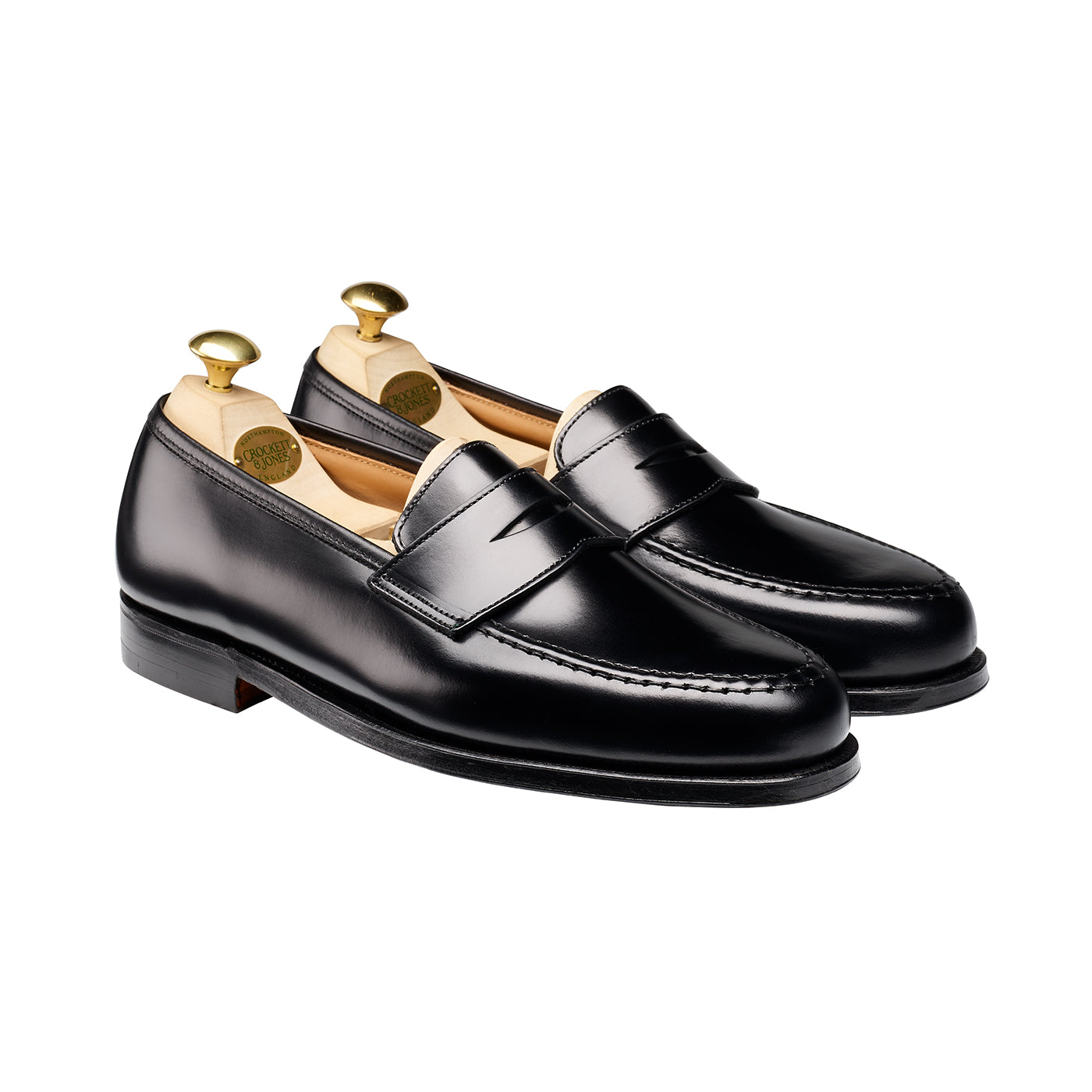 Boston Black Cavalry Calf, Crockett & Jones