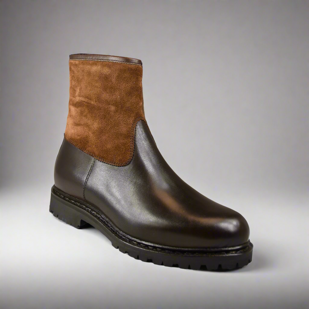 Cortina Dark Brown Calf Suede, John Brommel's