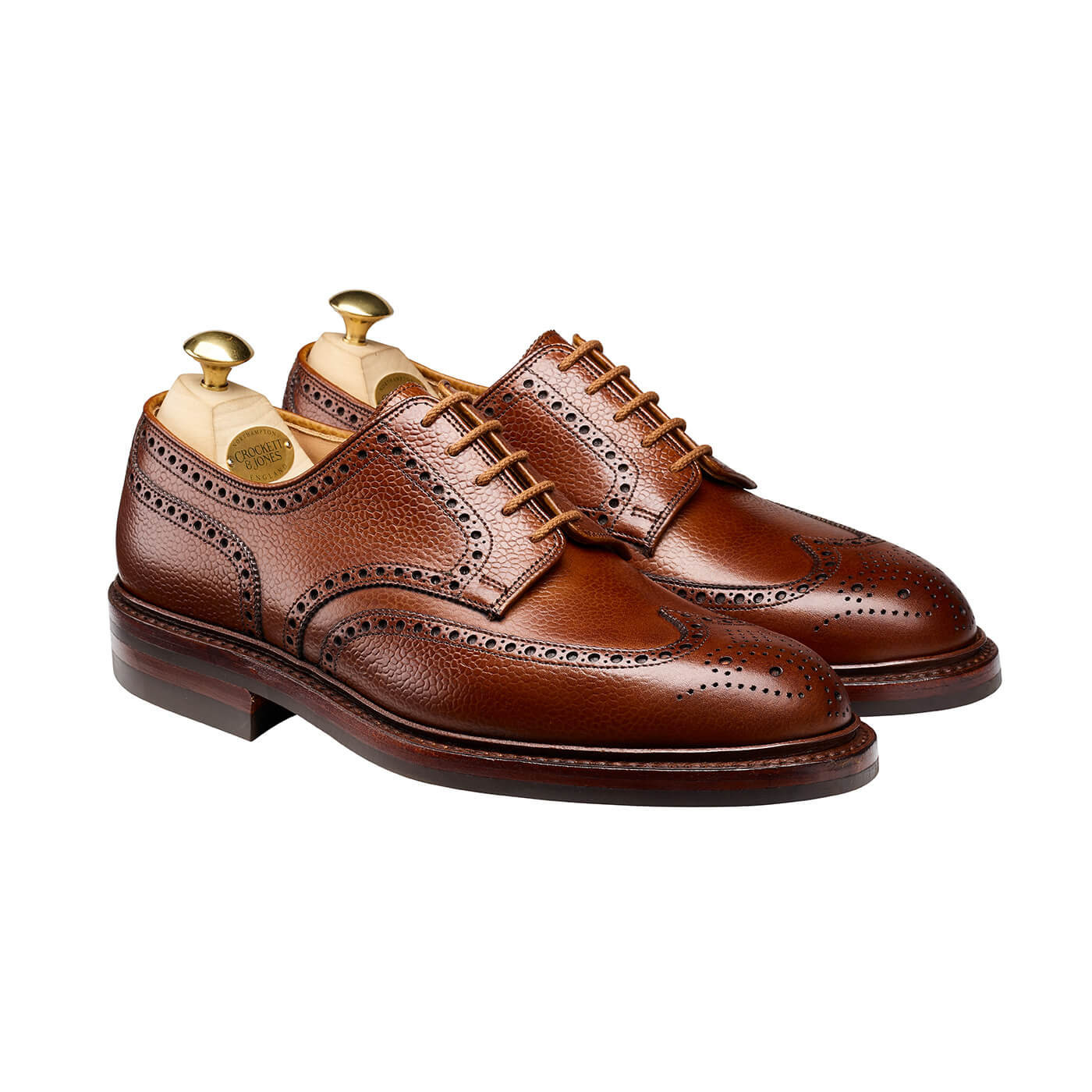 Pembroke Tan Scotch Grain 'Dainite' Crockett & Jones