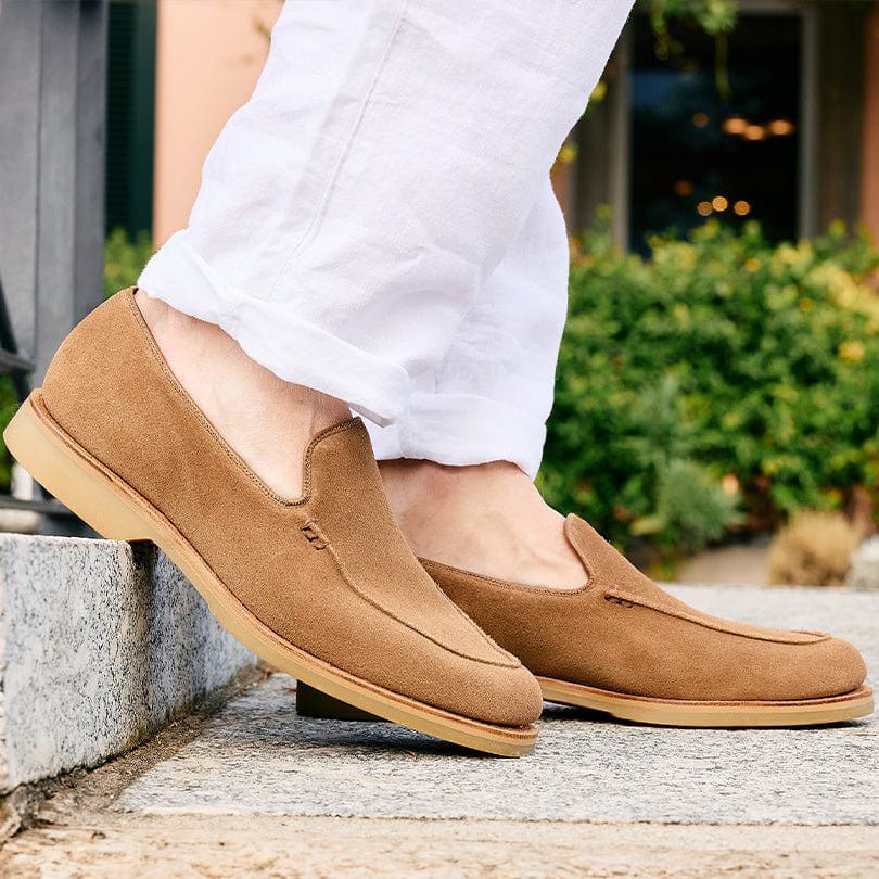 Salcombe 2 Loafer, Desert Suede 'Wedge' Crockett & Jones - Hammargruppen