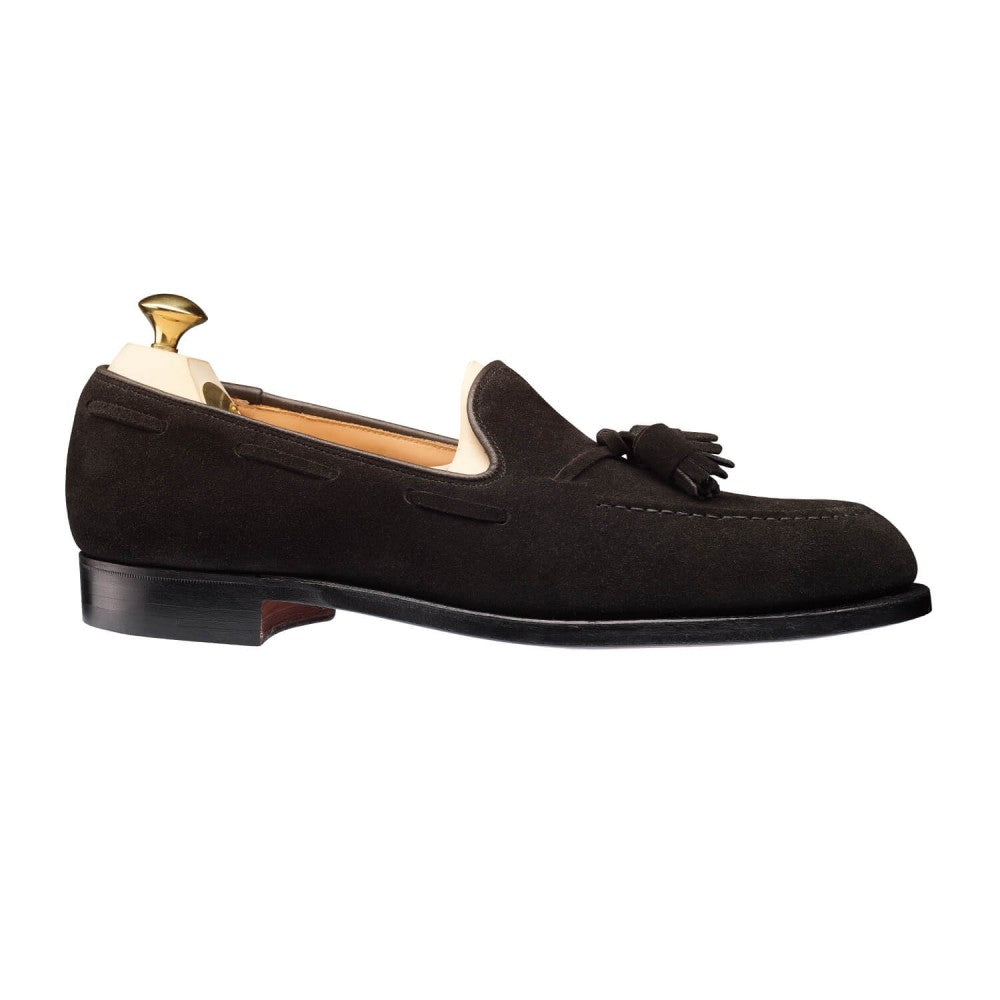 Cavendish II Black Calf Suede, Crockett & Jones