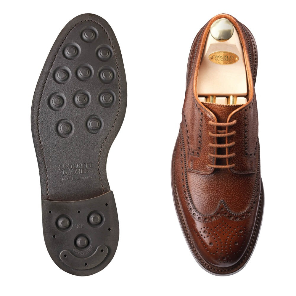 Pembroke Tan Scotch Grain 'Dainite' Crockett & Jones