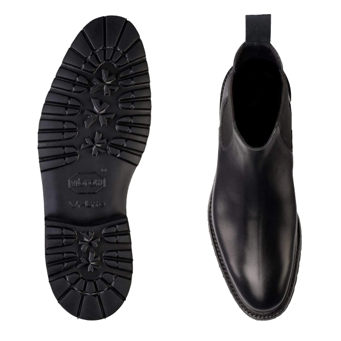 Poppy Black 'Vibram' Crockett & Jones