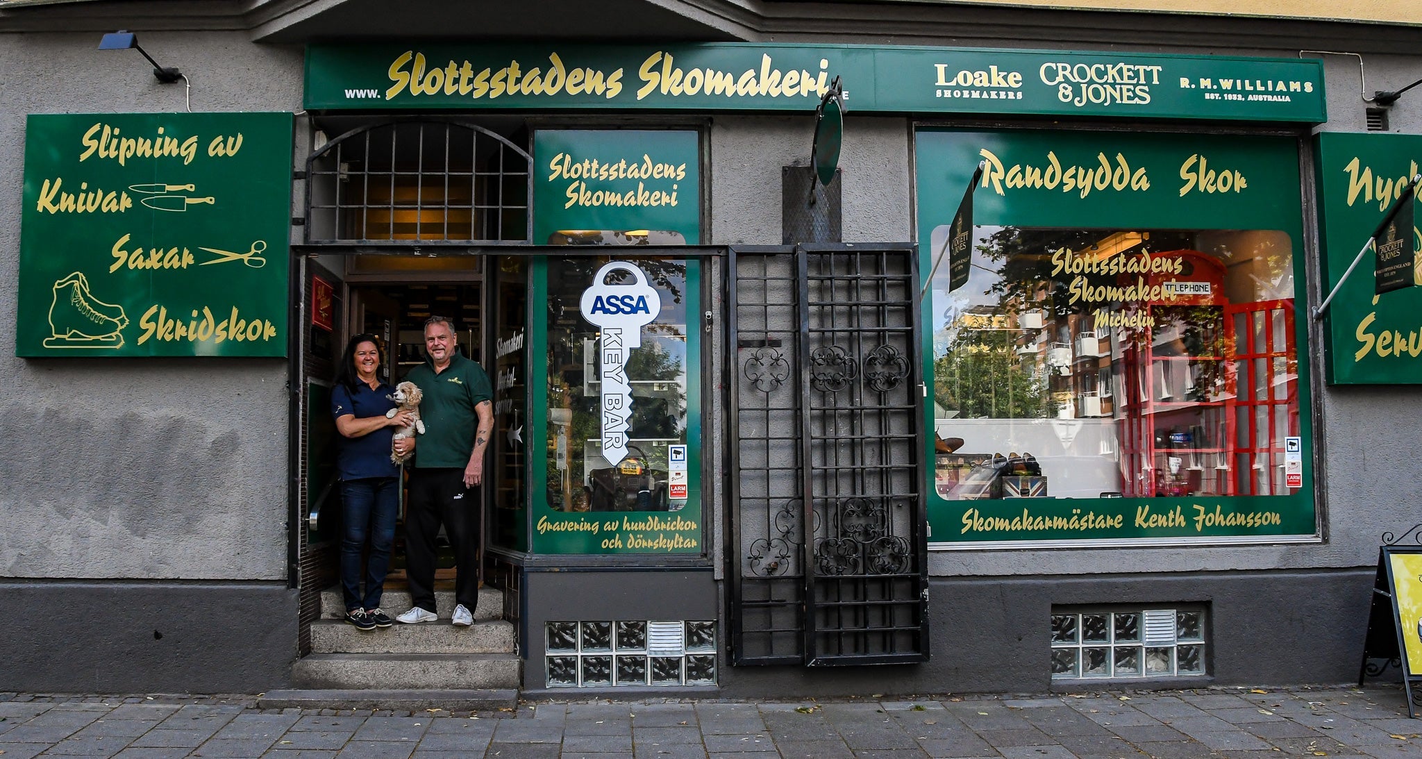 Slottstadens Skomakeri i Malmö – 1982 - Hammargruppen