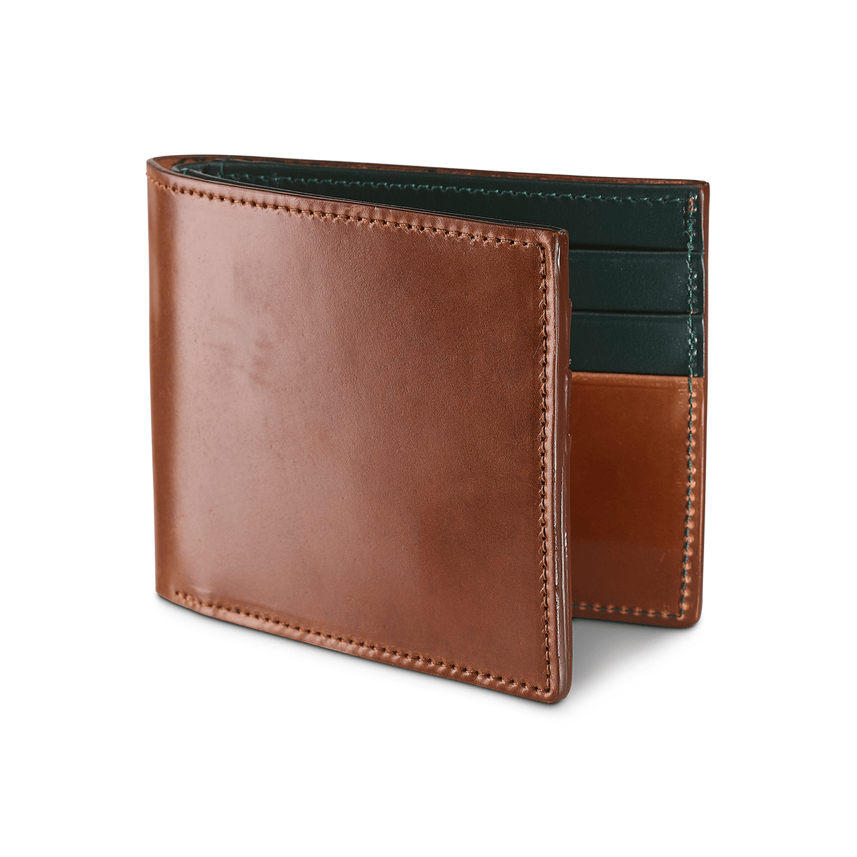 Billford Wallet – Whisky Shell Cordovan - Crockett & Jones