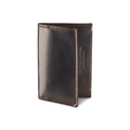 Folded Card Case – Dark Brown Shell Cordovan - Crockett & Jones