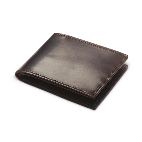 Billford Wallet – Dark Brown Shell Cordovan - Crockett & Jones