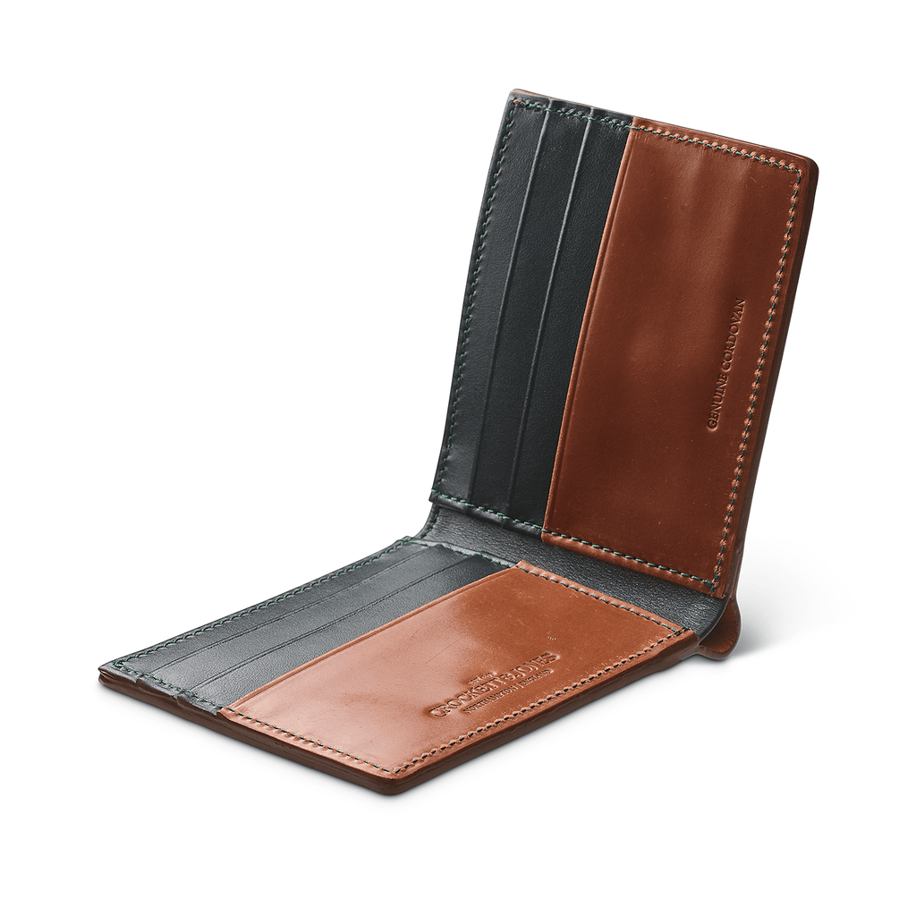 Billford Wallet – Whisky Shell Cordovan - Crockett & Jones