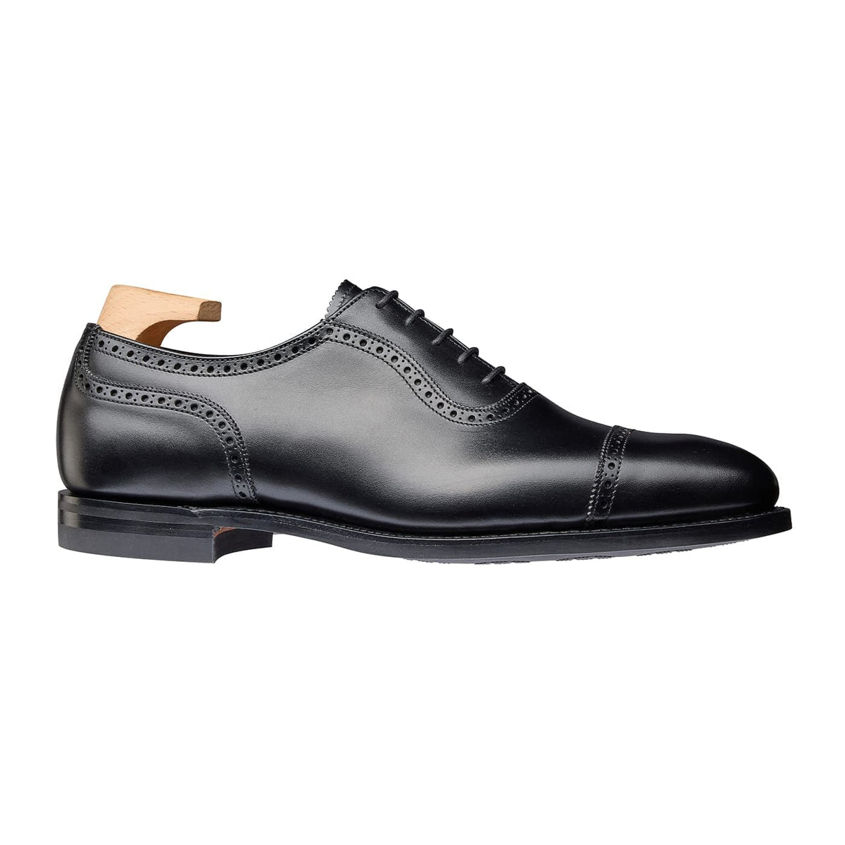 Westbourne 4 Black Calf Oxfordskor Herr – Crockett & Jones
