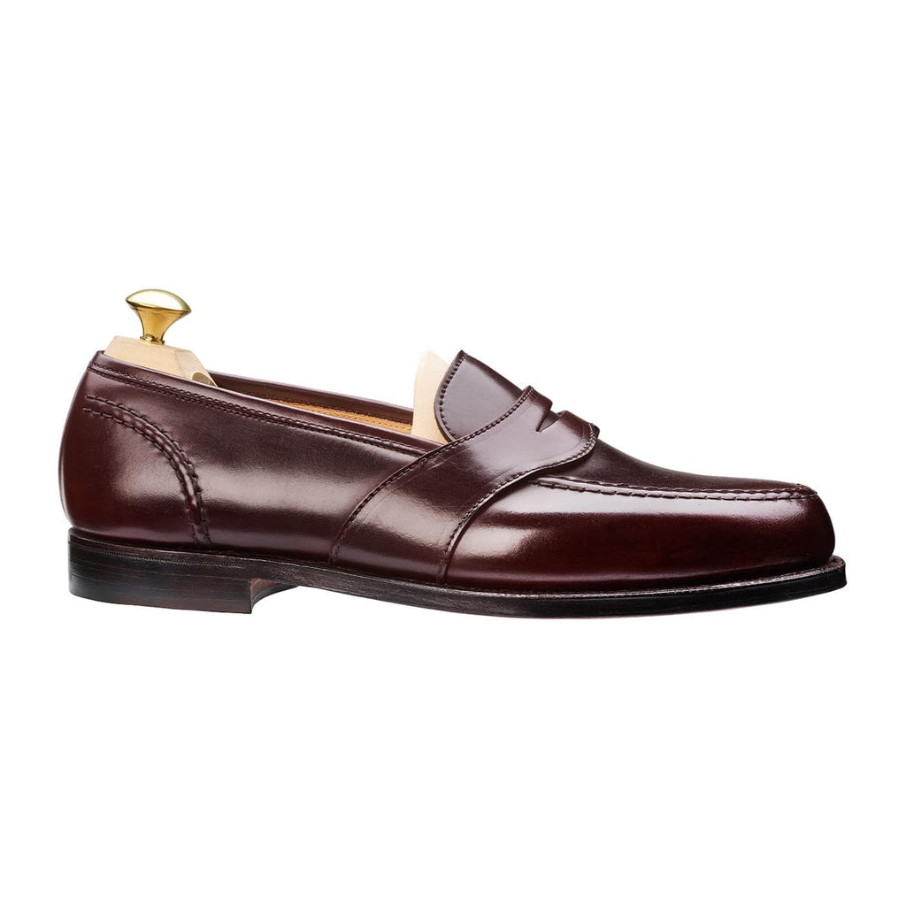 Yale Penny Loafer, Burgundy Cordovan, Crockett & Jones
