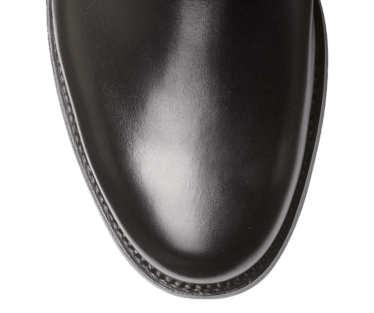 Bonnie Chelsea Boot, Black Calf, Crockett & Jones