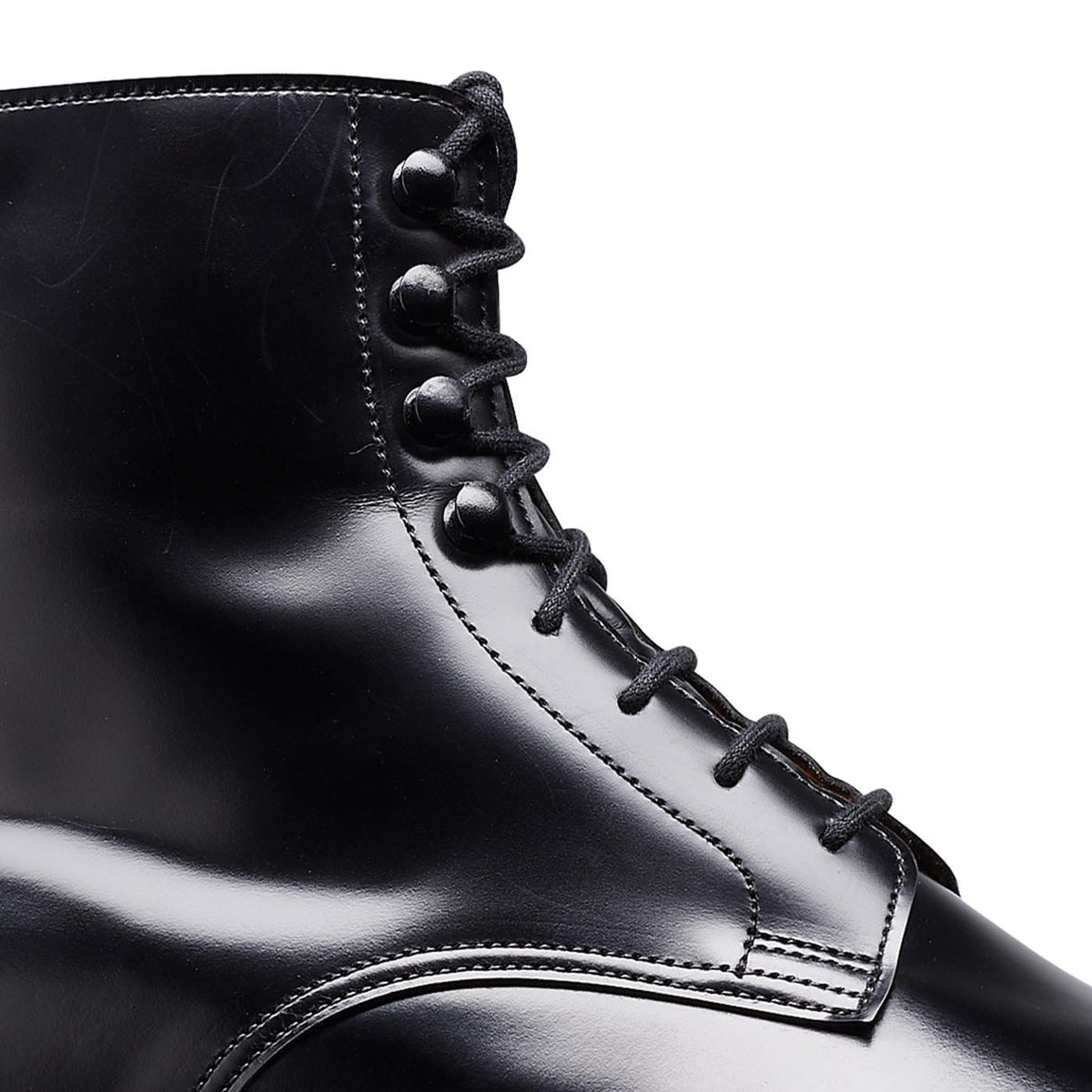 Jane Boot, Black Calf 'Vibram' by Crockett & Jones