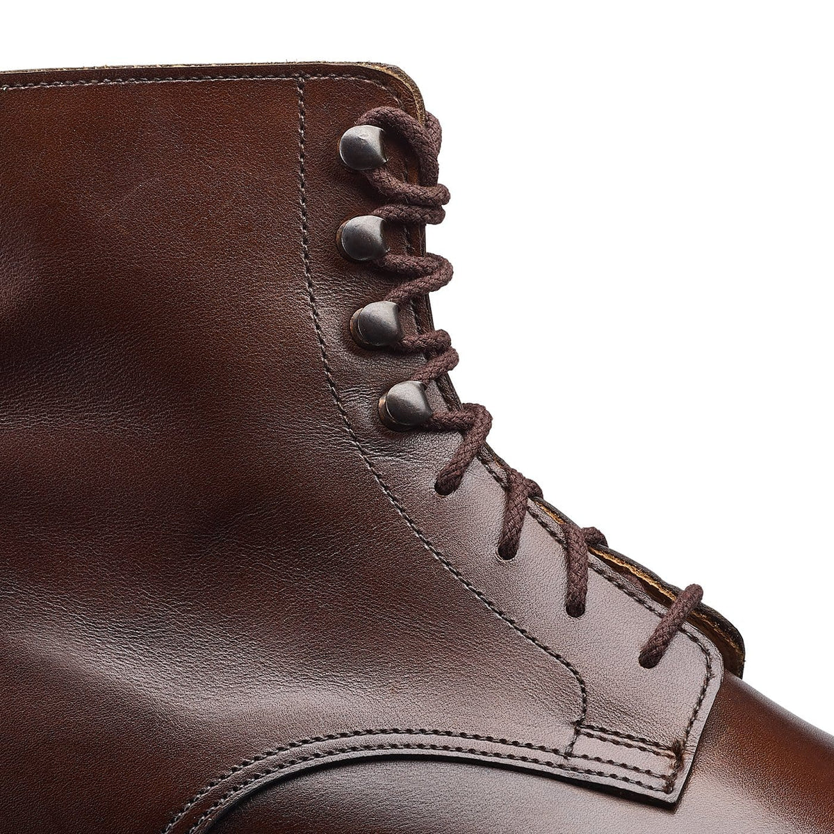 Jane Boot, Dark Brown Burnished Calf 'Dainite' Crockett & Jones