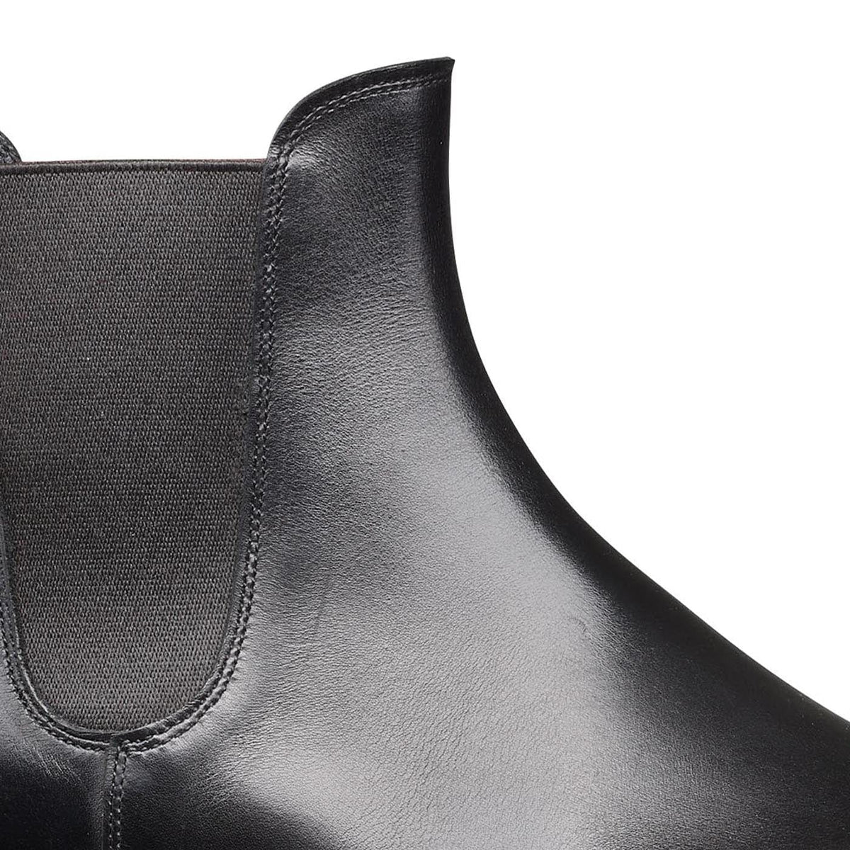 Bonnie Chelsea Boot, Black Calf, Crockett & Jones