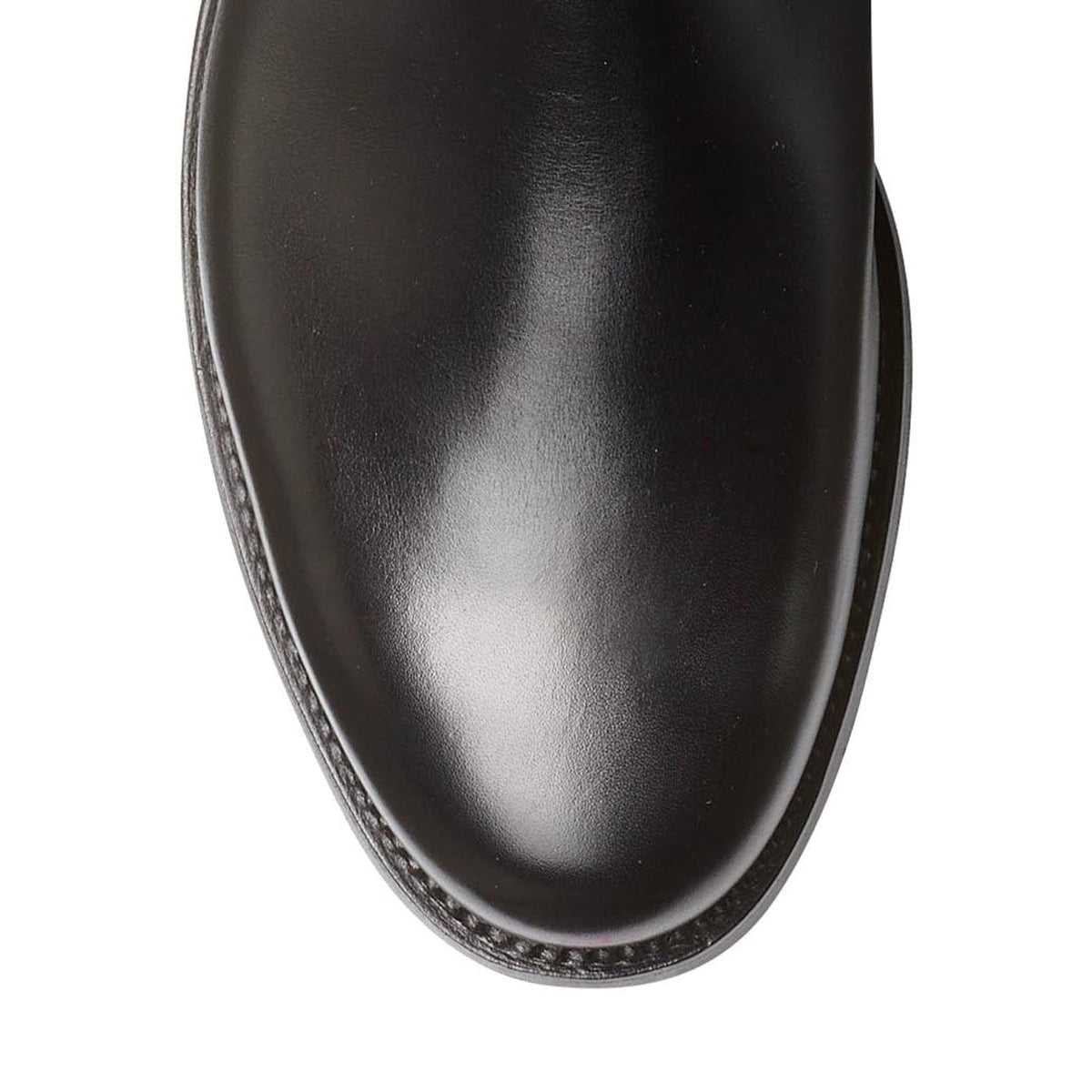 Bonnie Chelsea Boot, Black Calf, Crockett & Jones