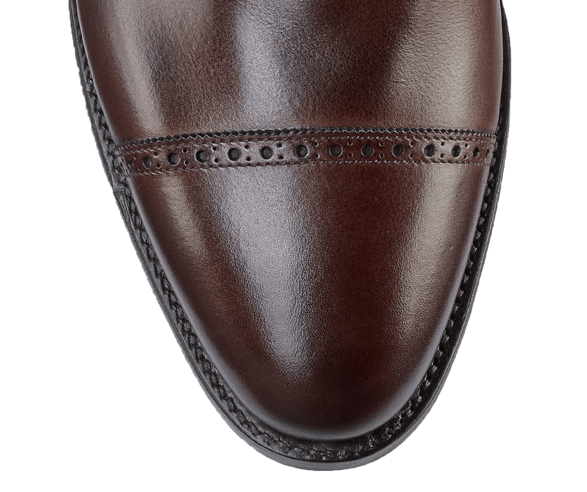 Westbourne 4 Dark Brown Calf Oxfordskor Herr – Crockett & Jones