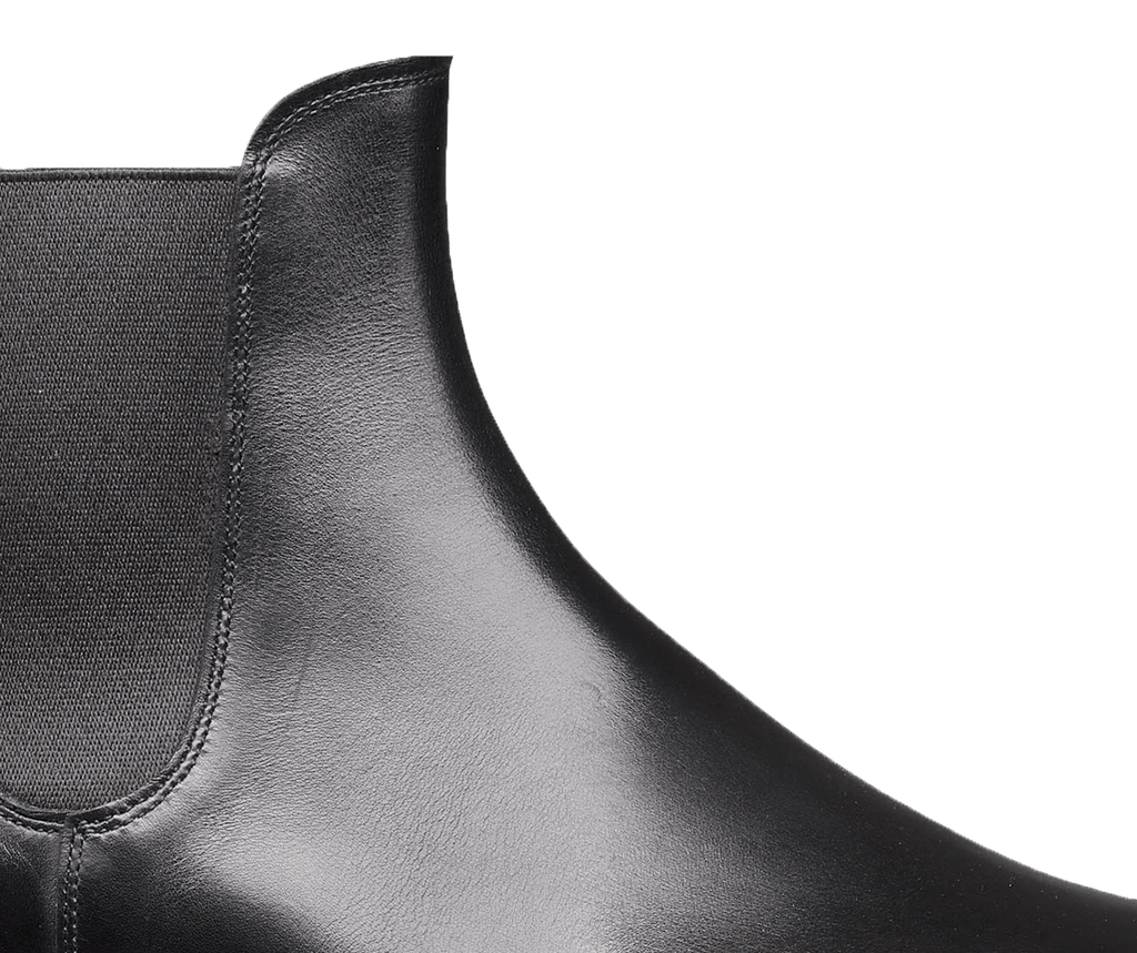 Bonnie Chelsea Boot, Black Calf, Crockett & Jones
