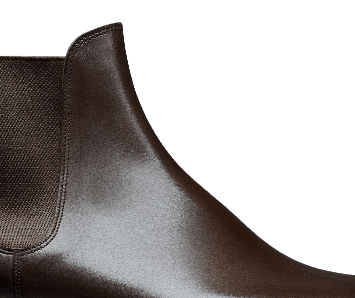 Bonnie Chelsea Boot, Black Calf, Crockett & Jones