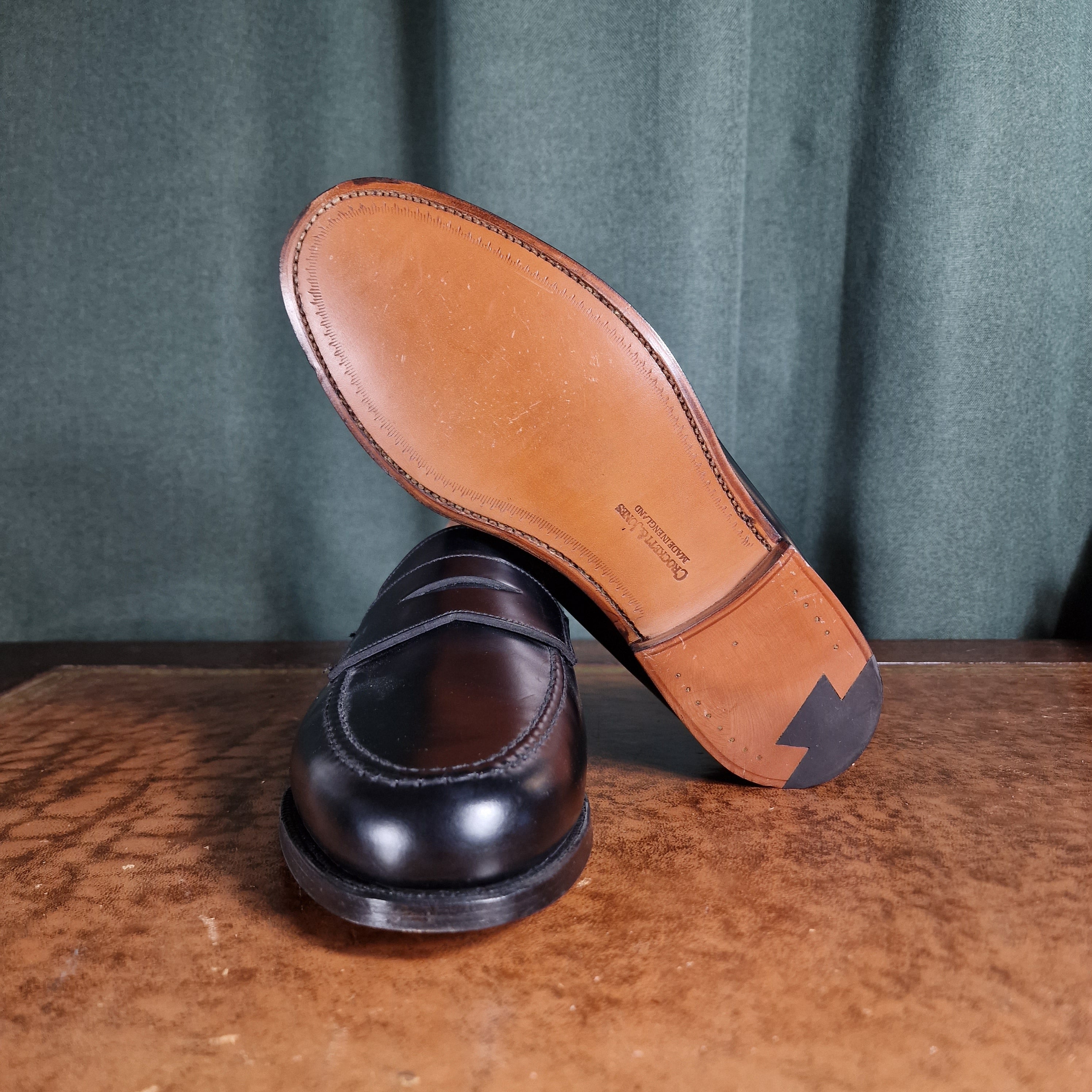 Boston Black Calf, G Width (6G) Crockett & Jones – Hammargruppen