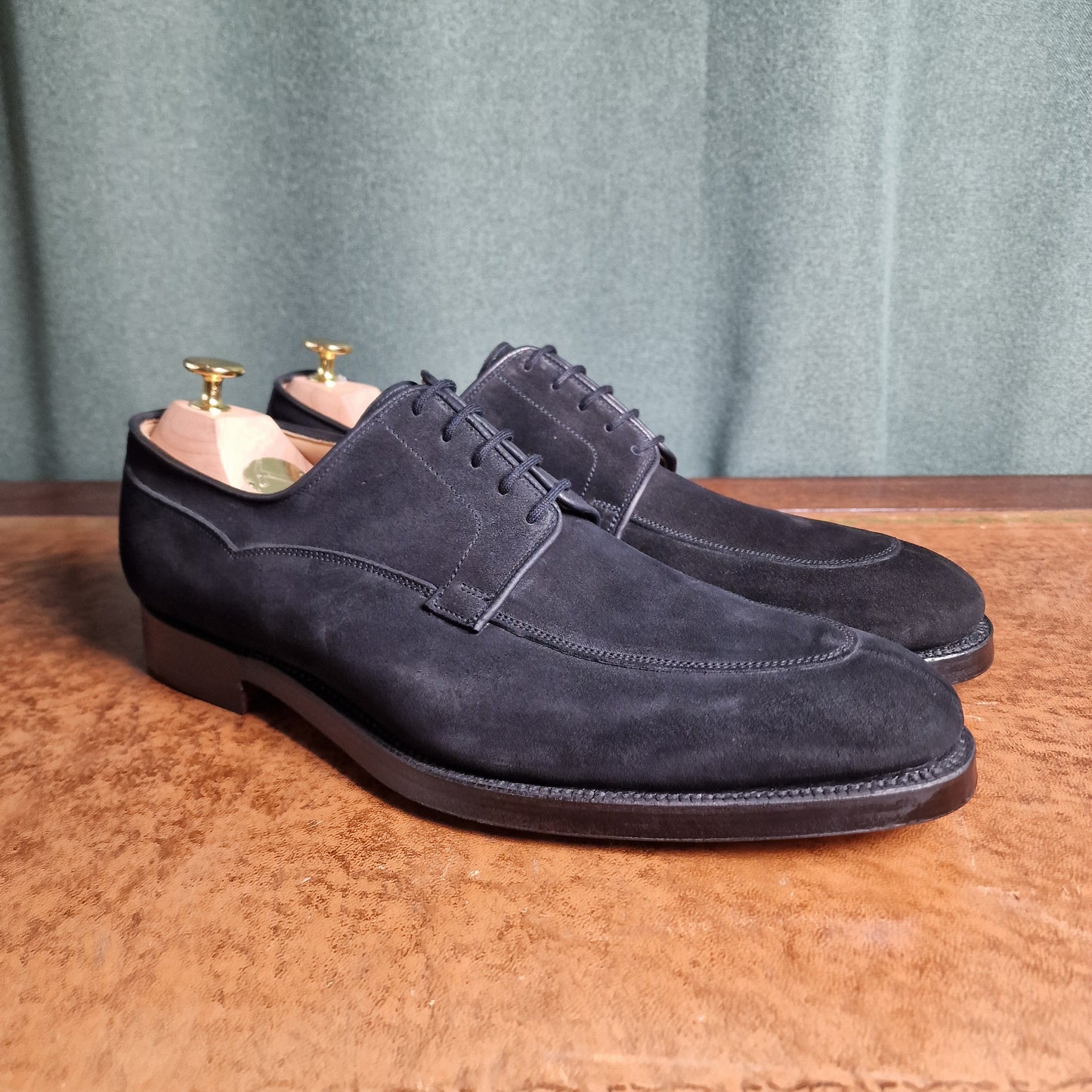 Langdon Black Suede, Crockett & Jones