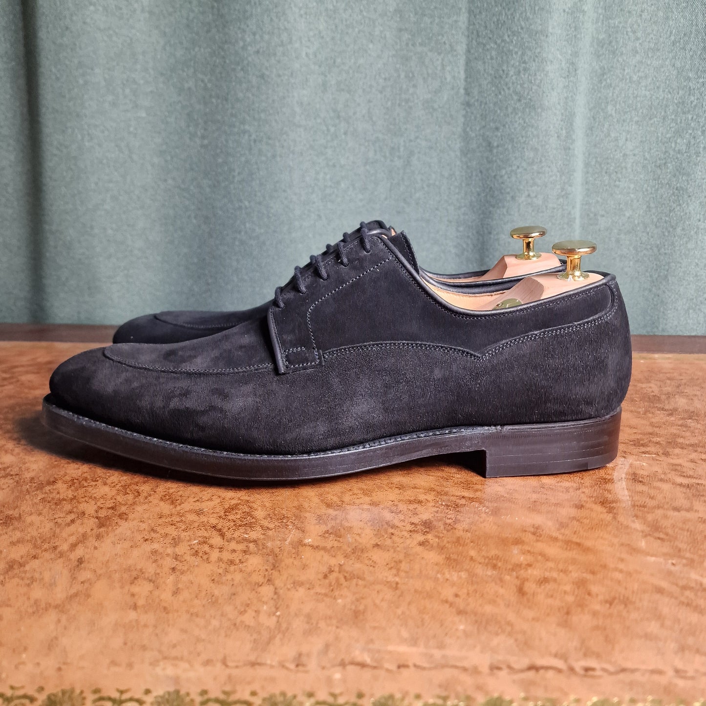 Langdon Black Suede, Crockett & Jones