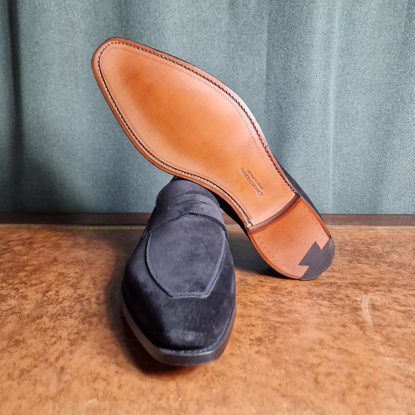 Merton Black Suede (9.5E) Crockett & Jones