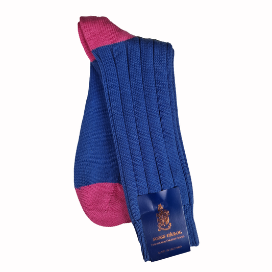 Blue & Pink Sock, Large, Scott - Nichol