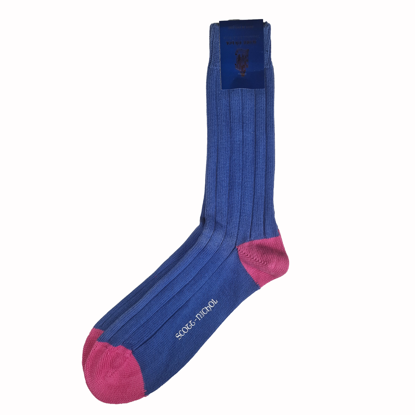 Blue & Pink Sock, Large, Scott - Nichol