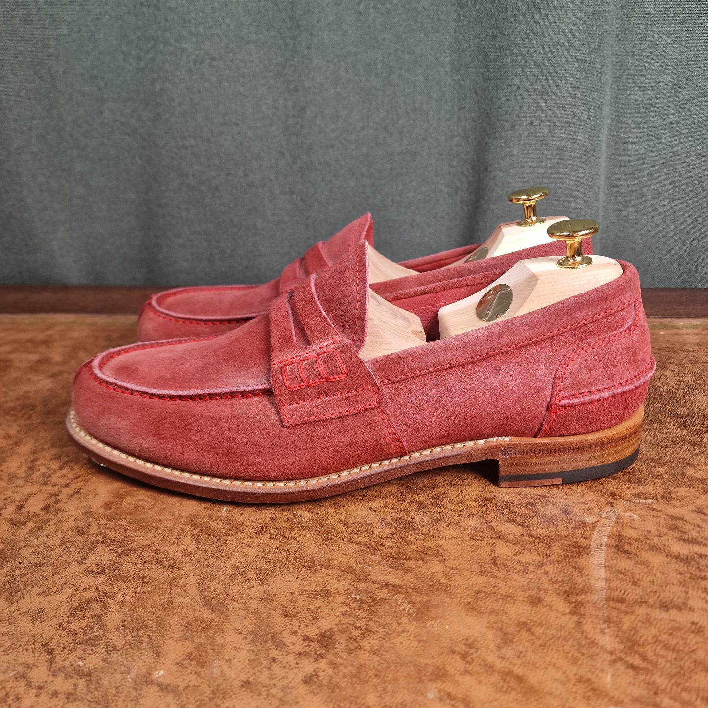 Seaton Red Suede (7.5E) John Brommel's