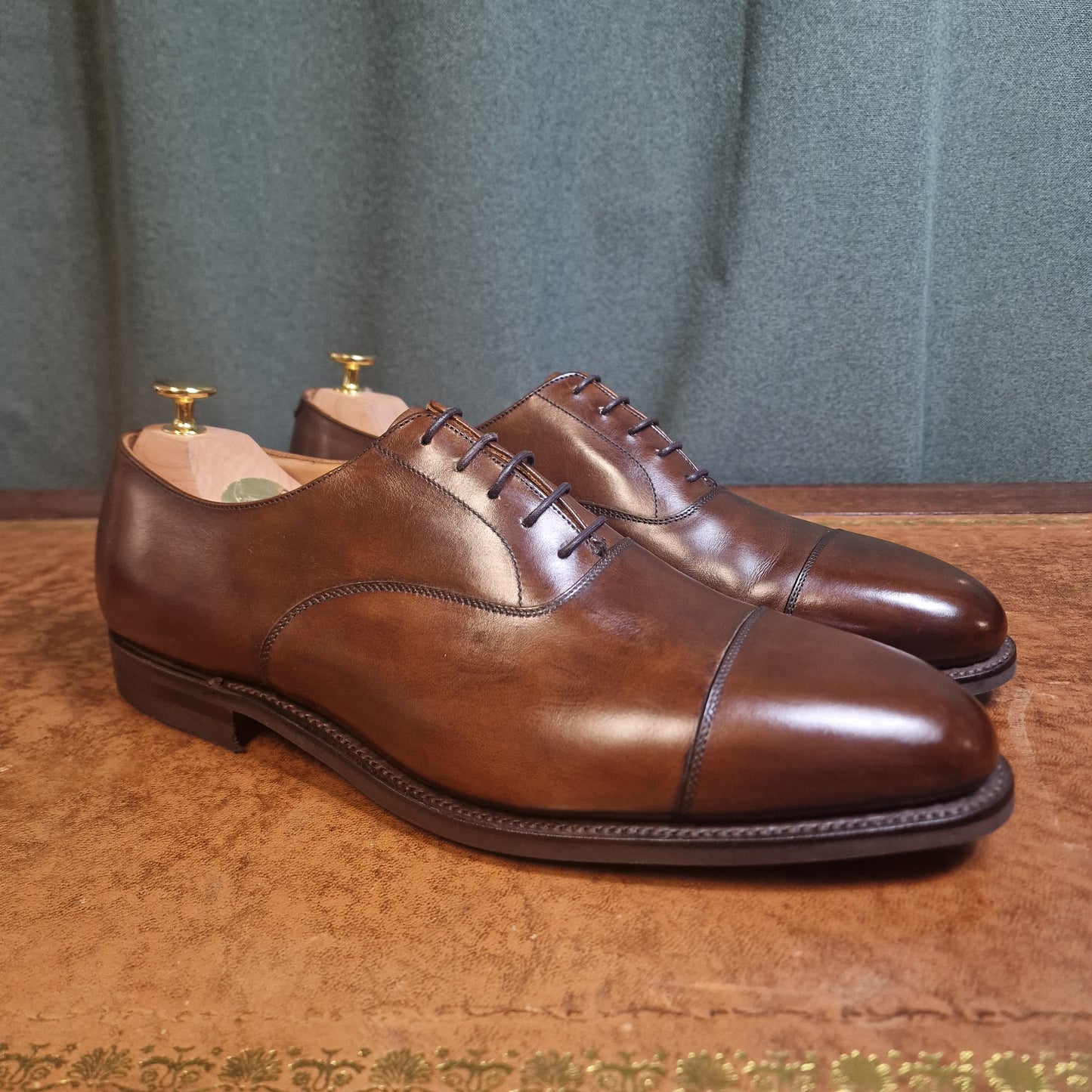 Connaught II Dark Brown Calf 'City' (10,5E) Crockett & Jones