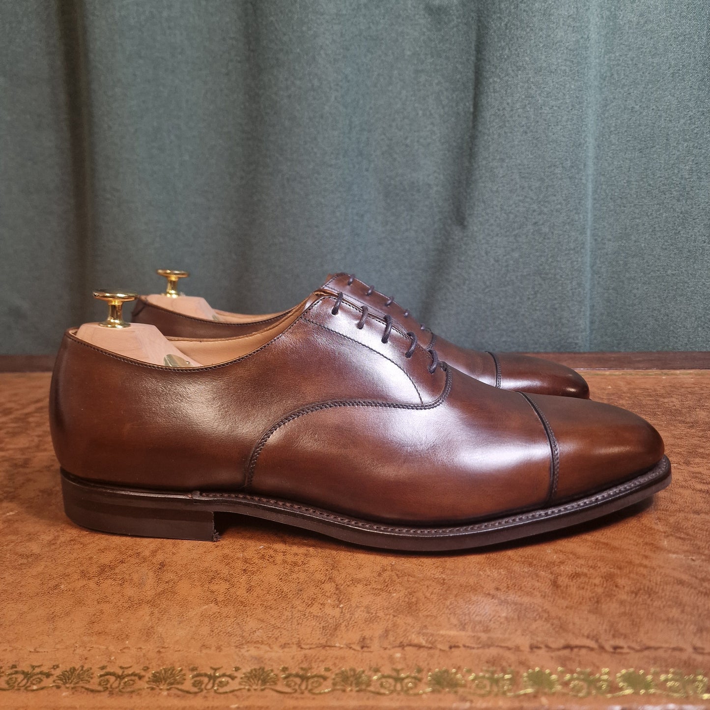 Connaught II Dark Brown Calf 'City' (10,5E) Crockett & Jones