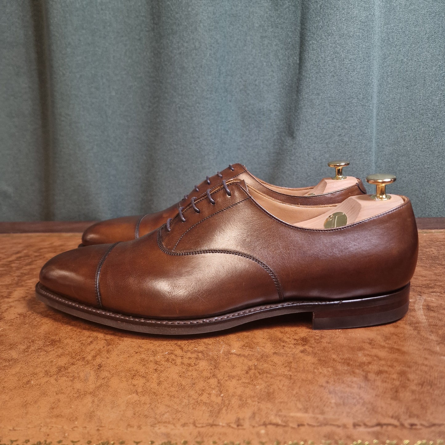 Connaught II Dark Brown Calf 'City' (10,5E) Crockett & Jones