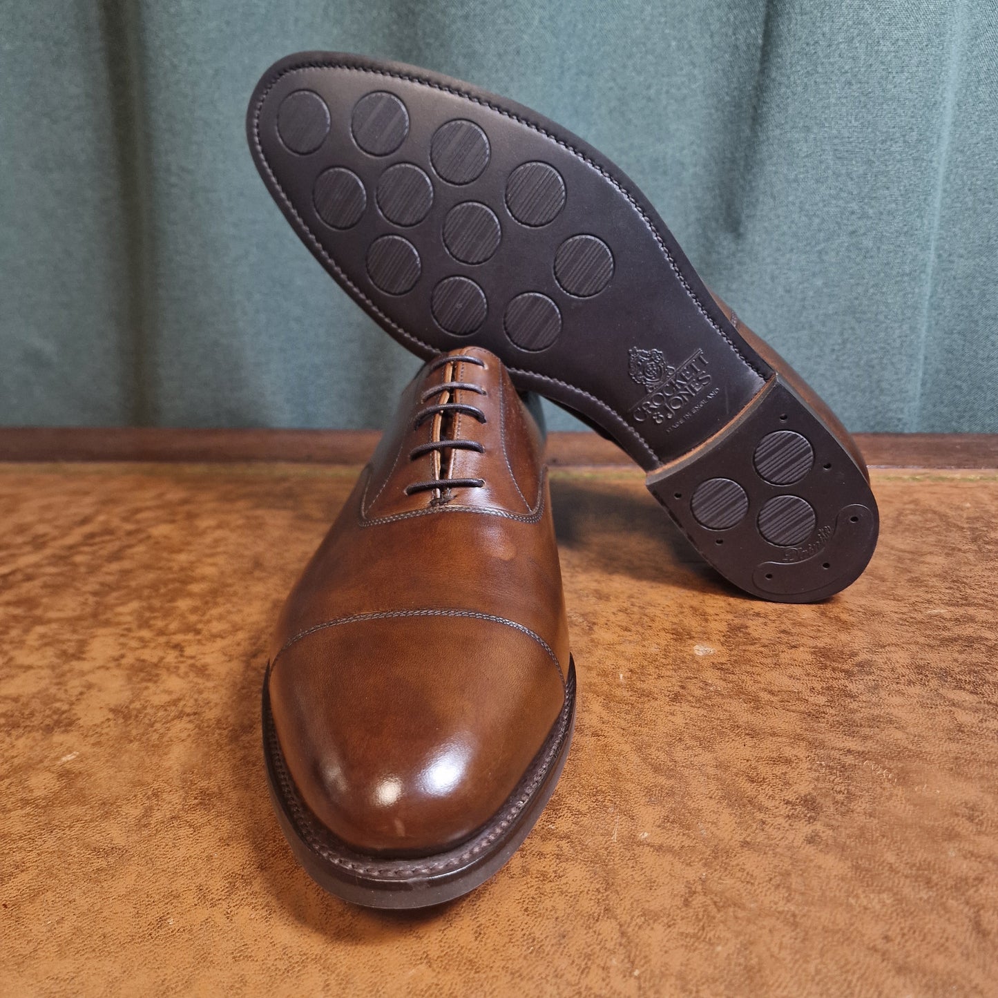 Connaught II Dark Brown Calf 'City' (10,5E) Crockett & Jones