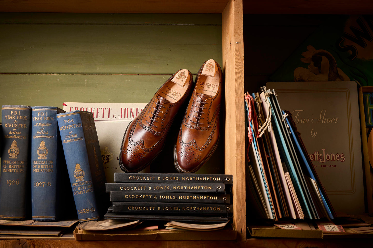 Westgate II Dark Brown Calf 'City' Crockett & Jones
