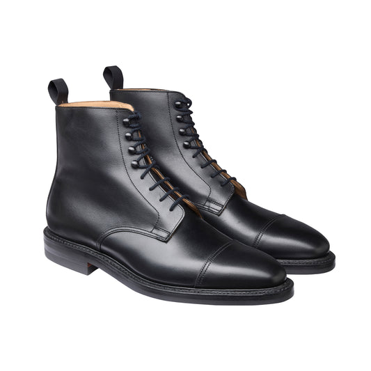 Argyll Black Wax Calf 'Dainite' Crockett & Jones