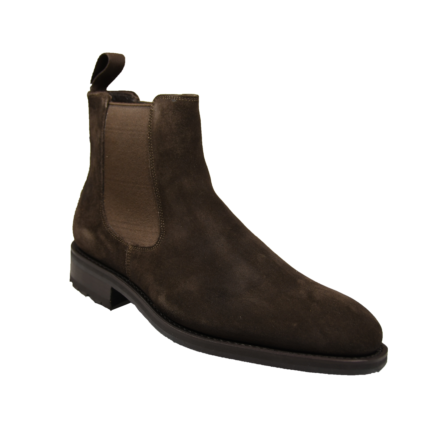 Chelsea Lamb Dark Brown Suede, John Brommel's