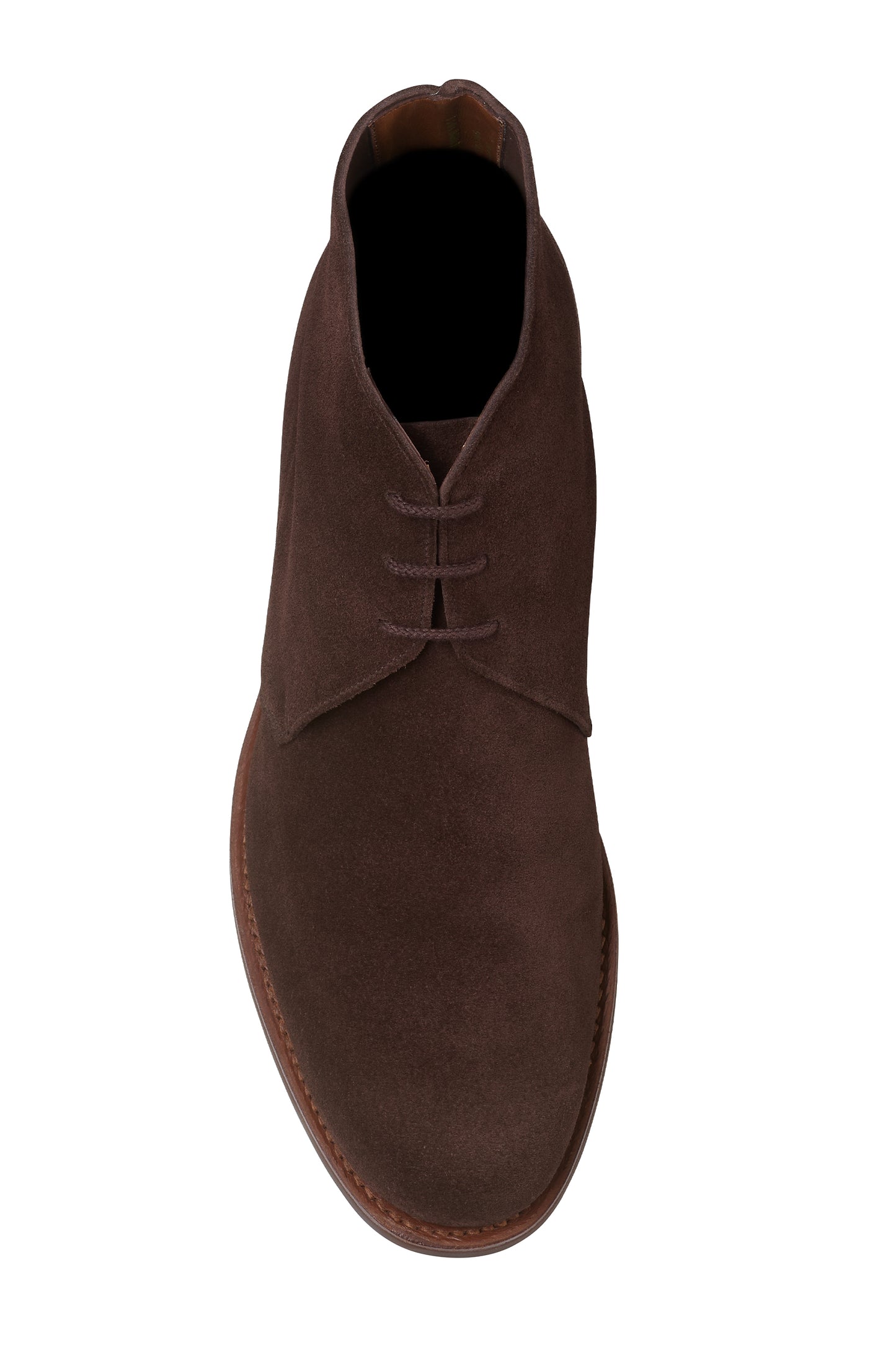 Chukka 4 Dark Brown Suede 'Wedge' Crockett & Jones