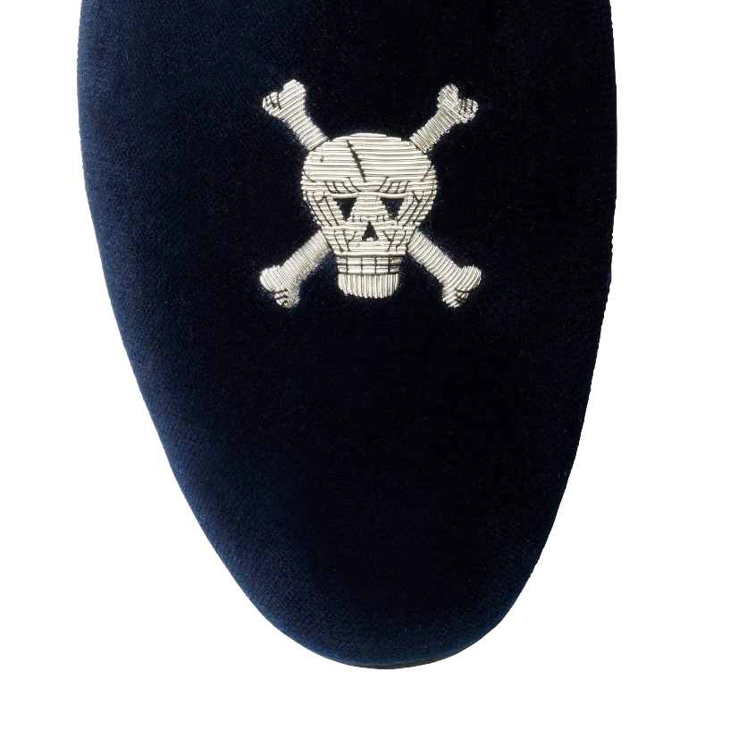Albert Navy Skull & Crossbone, Crockett & Jones
