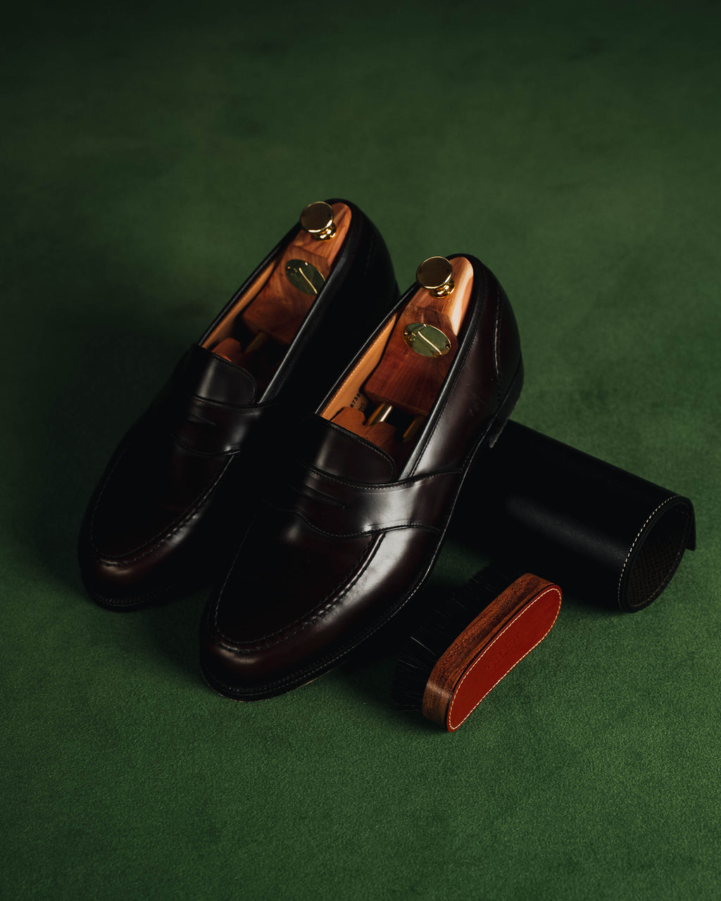 Harvard Penny Loafer, Dark Brown Cordovan, Crockett & Jones