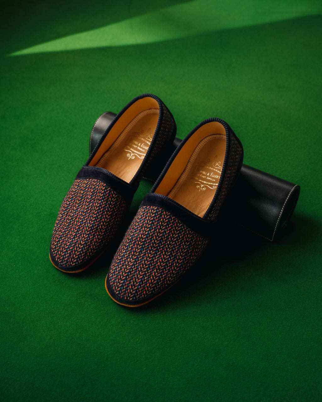 Tweed Monk Slippers Herr – Hammargruppen 40 Years x Bowhill & Elliott