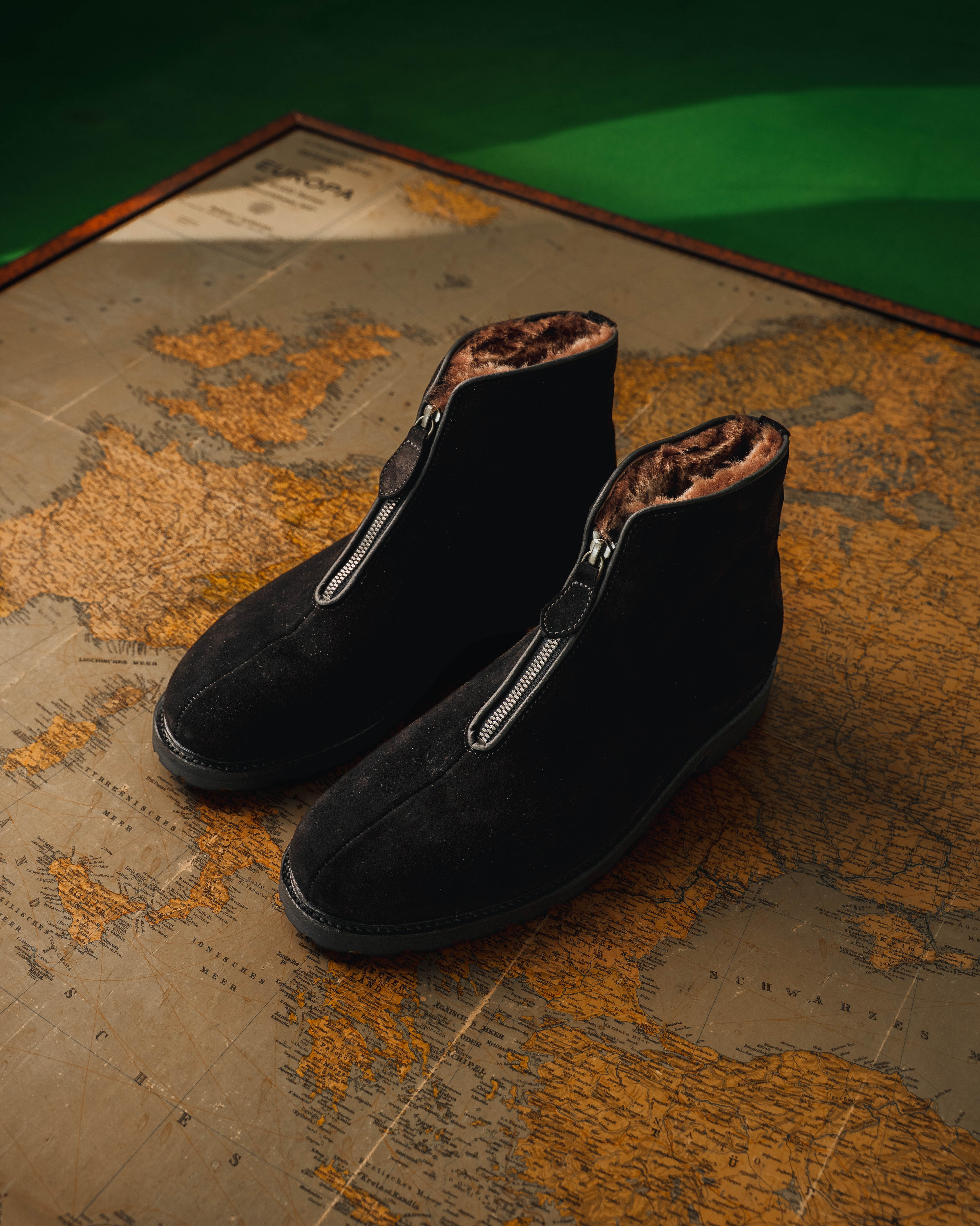 Après Ski Boot, Black Suede, Searling lining, Ludwig Reiter