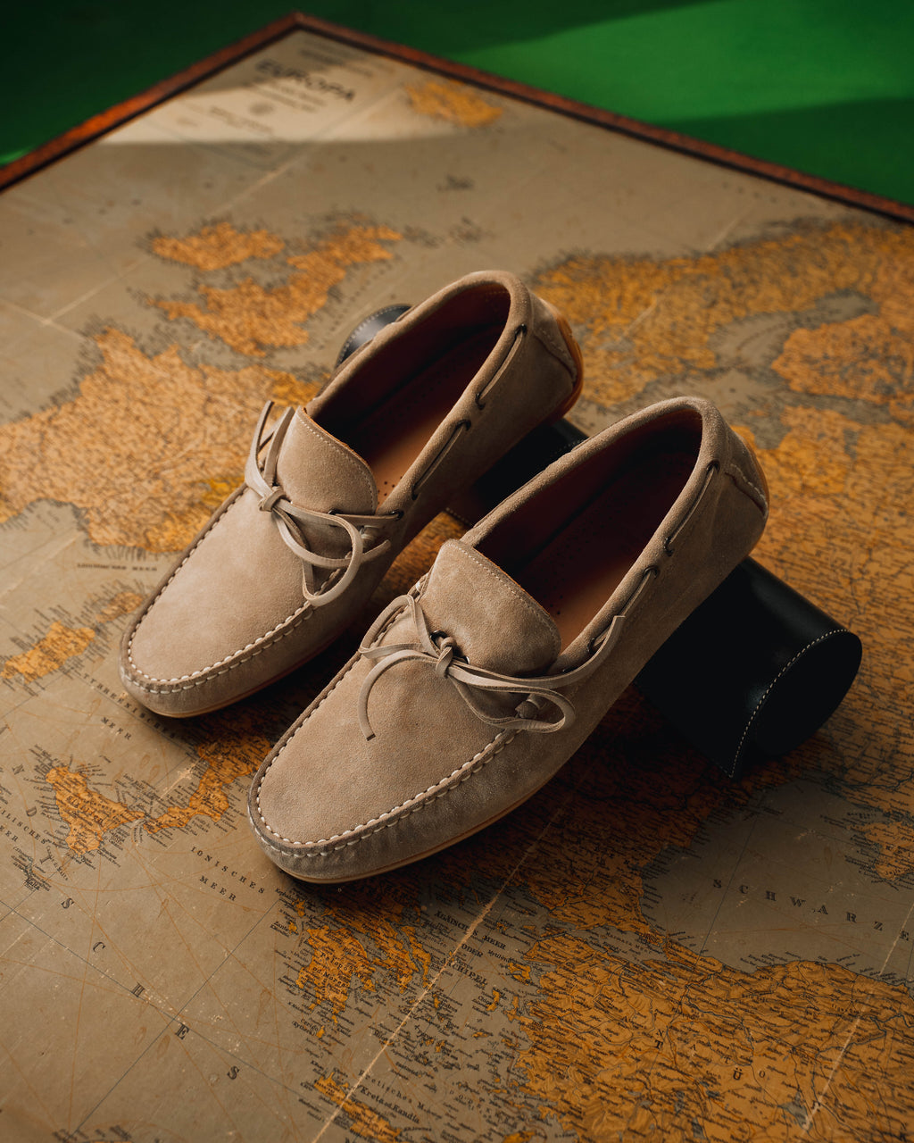 Moccasins Khaki Suede, Ludwig Reiter