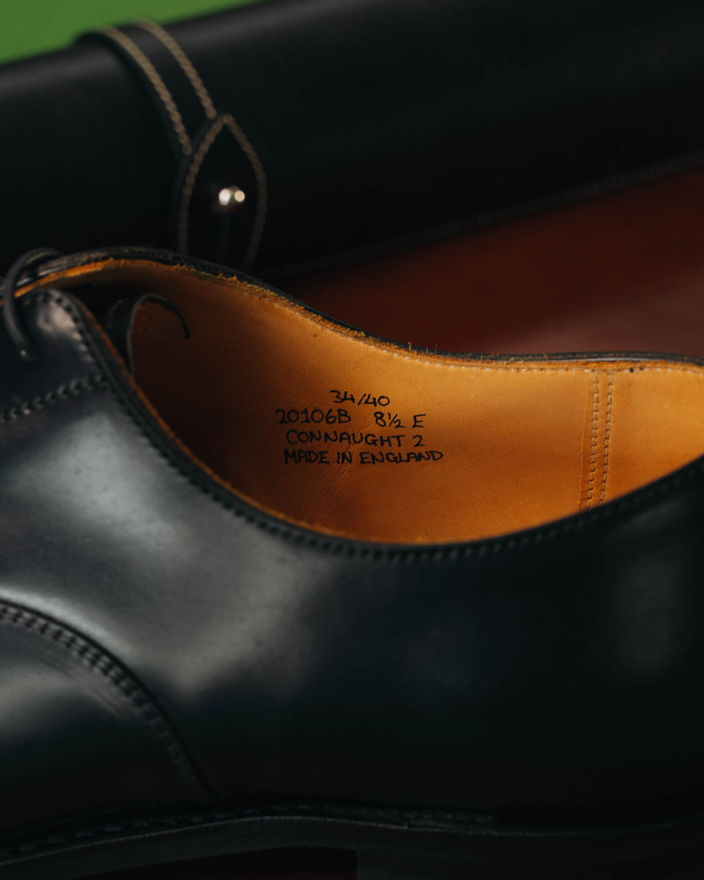 Crockett & Jones Connaught 2 – Black Shell Cordovan med City-sula