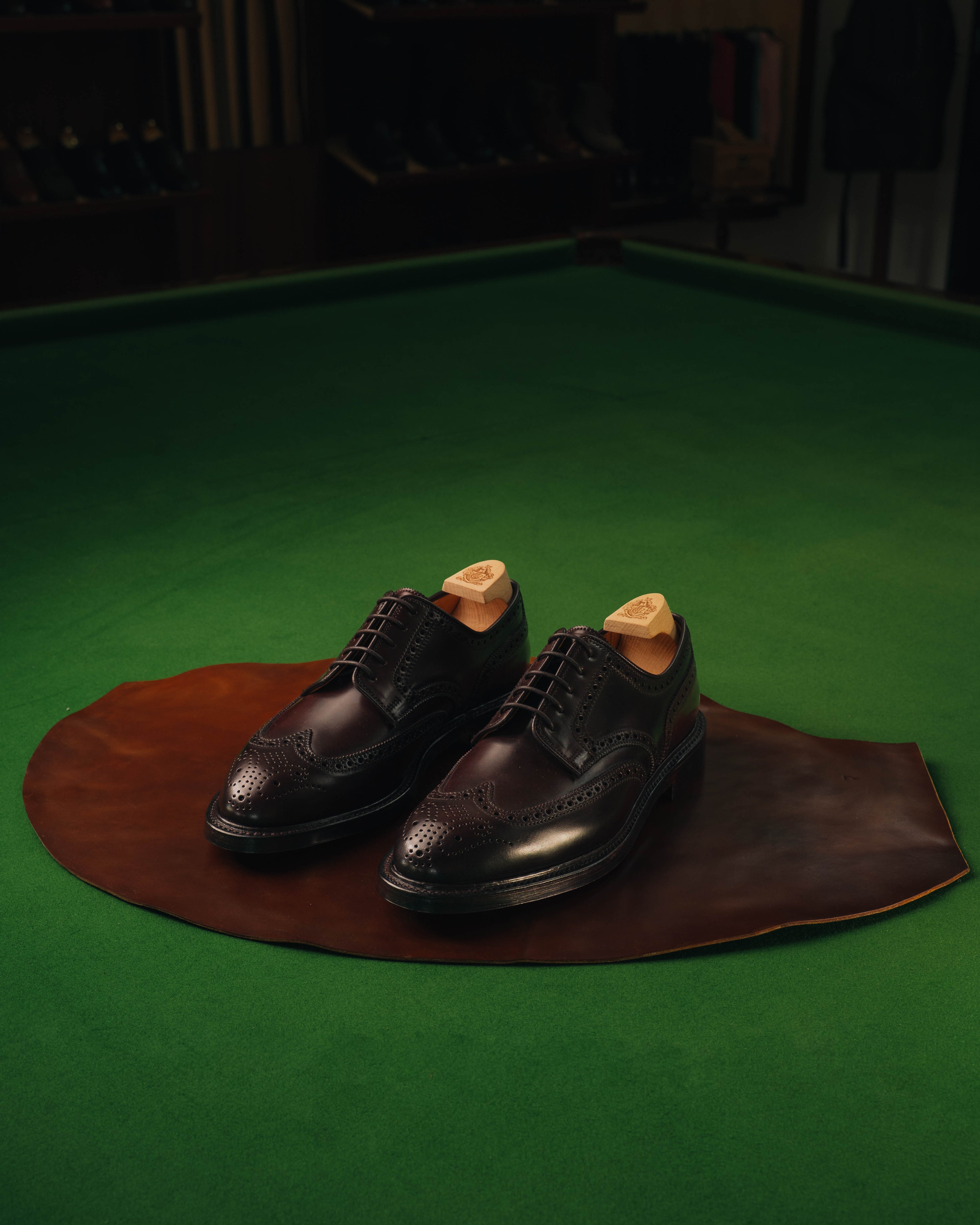 Pembroke Derby Burgundy Cordovan, Crockett & Jones