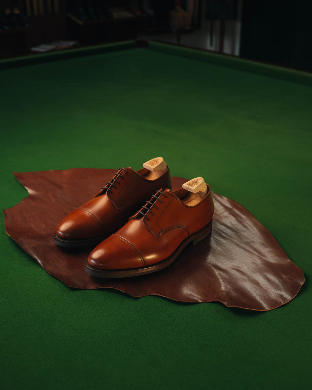 Bradford Chestnut Burnished Calf ‘Dainite, G-vidd’ Crockett & Jones