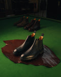 Chelsea 11 Boot, Black Scotch Grain ‘Vibram’ Crockett & Jones