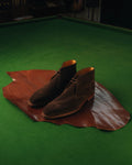 Tetbury Chukka Boot, Dark Brown Suede ‘Dainite’ Crockett & Jones