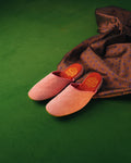Mule Pink Suede, Herrslipper, Bowhill & Elliott