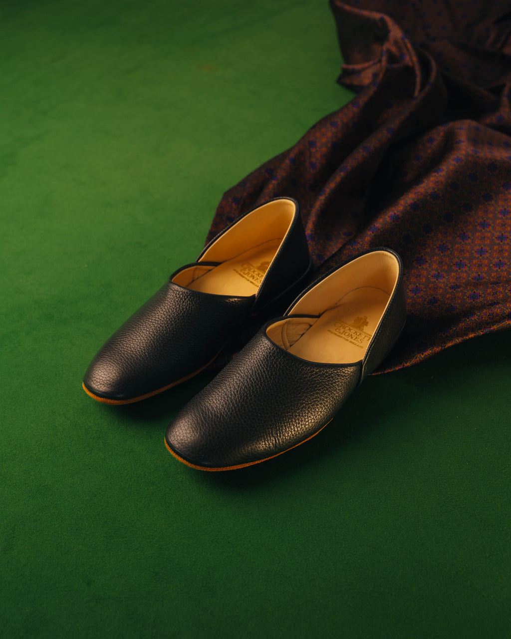 Grecian Herrslipper - Inomhustofflor | Crockett & Jones