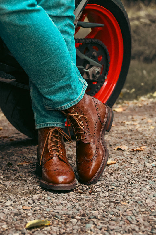 Grace II Tan Scotch Country Grain 'Dainite' Crockett & Jones